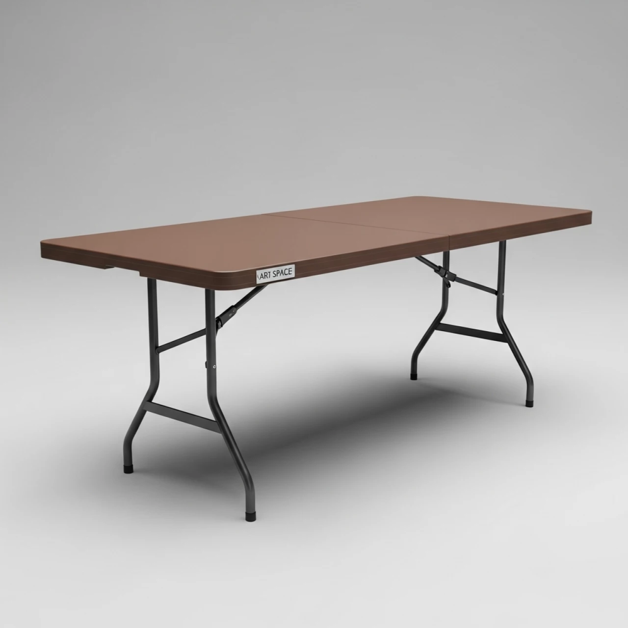 Аренда Стол складной пластиковый коричневый Кейт 180 в санатории «Сочи» — ART SPACE