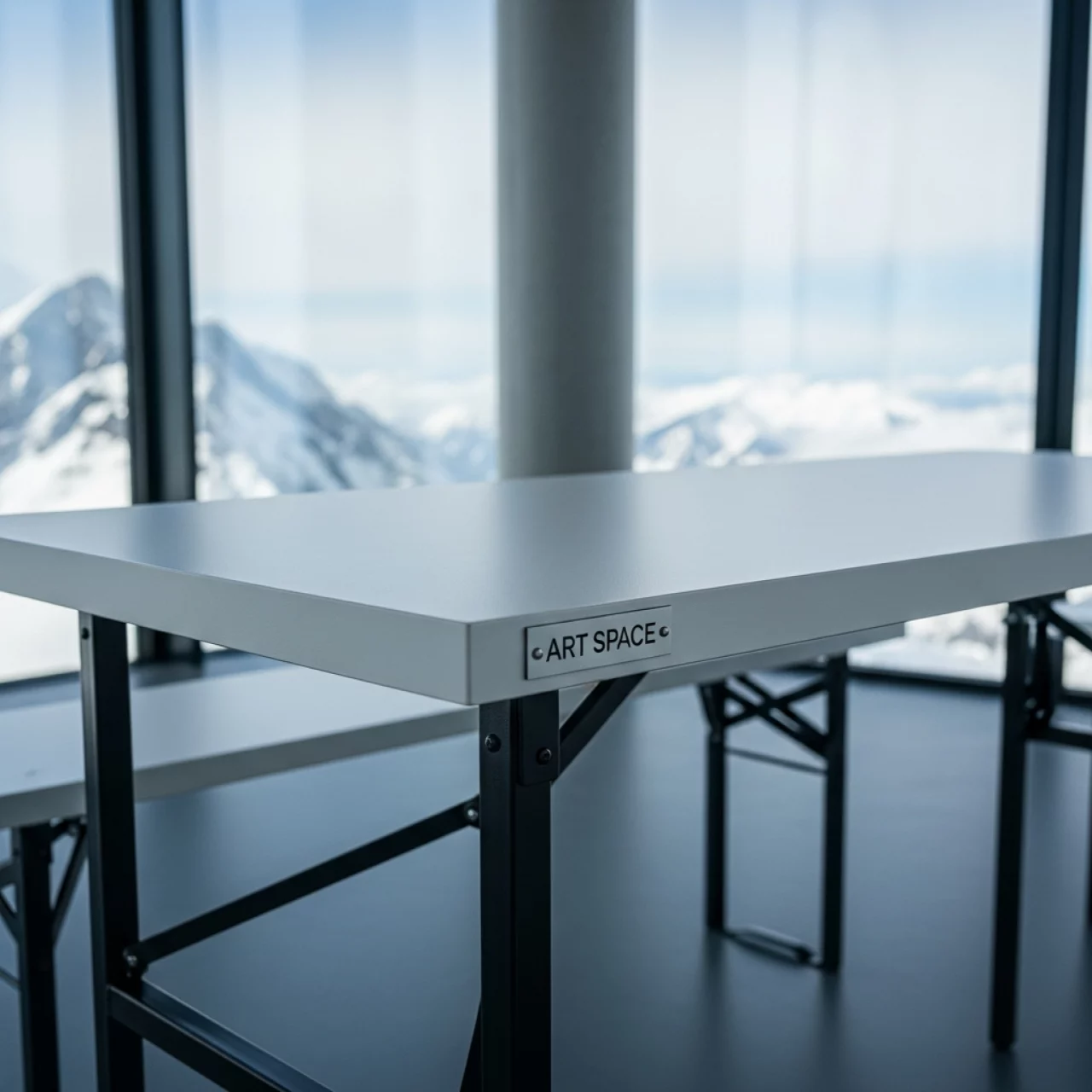 Аренда Стол складной садовый Green Glade F122 на площадке Rosa Peak (2320м) — ART SPACE