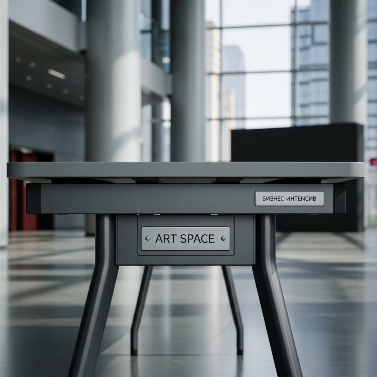 Аренда Стол складной серый Кейт 150 в Сириус Арене — ART SPACE