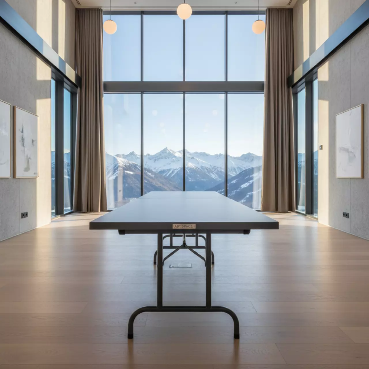 Аренда Стол складной Тейкли 180 Л серый в Radisson Hotel Rosa Khutor — ART SPACE