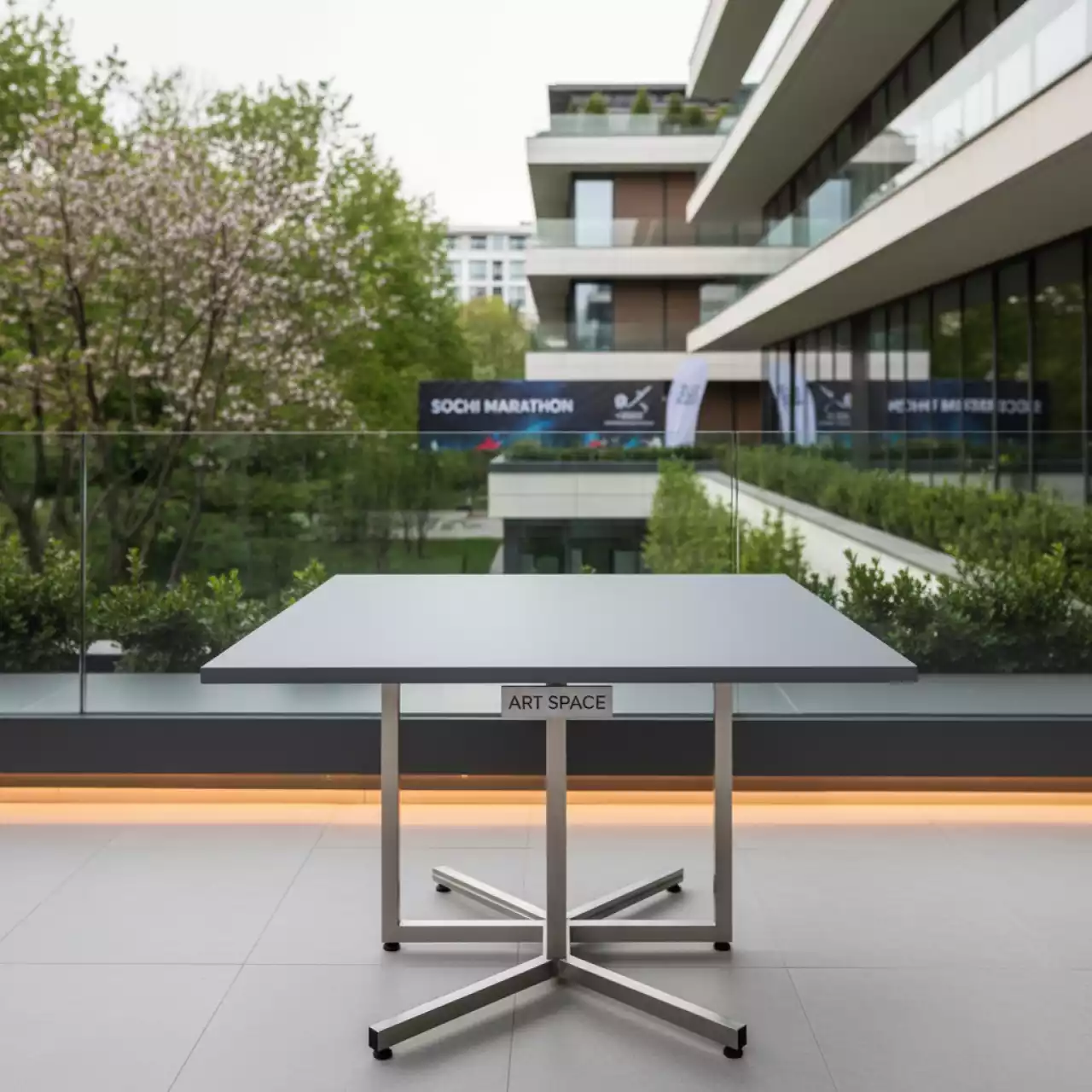 Аренда Стол складной Уитни серый в Rodina Grand Hotel & SPA — ART SPACE