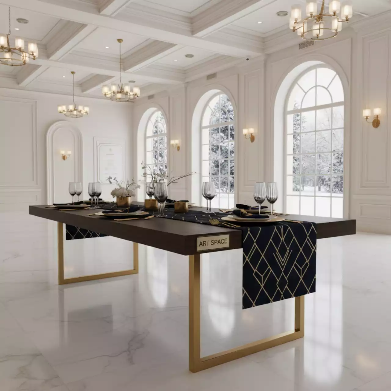 Аренда Стол складной Виктория 150 см в комплексе «Дагомыс» — ART SPACE