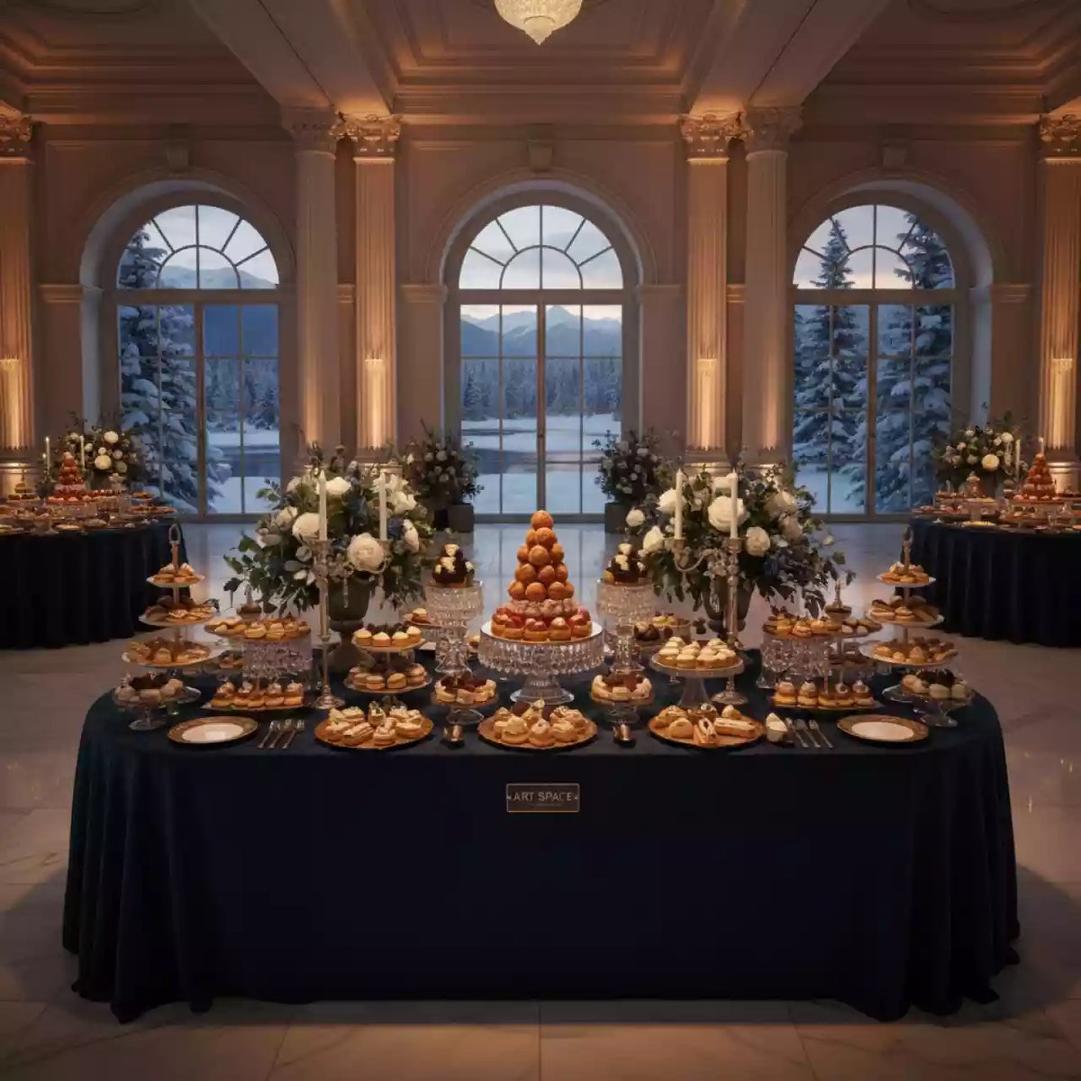 Аренда Стол сладкий праздничный в Bridge Resort — ART SPACE