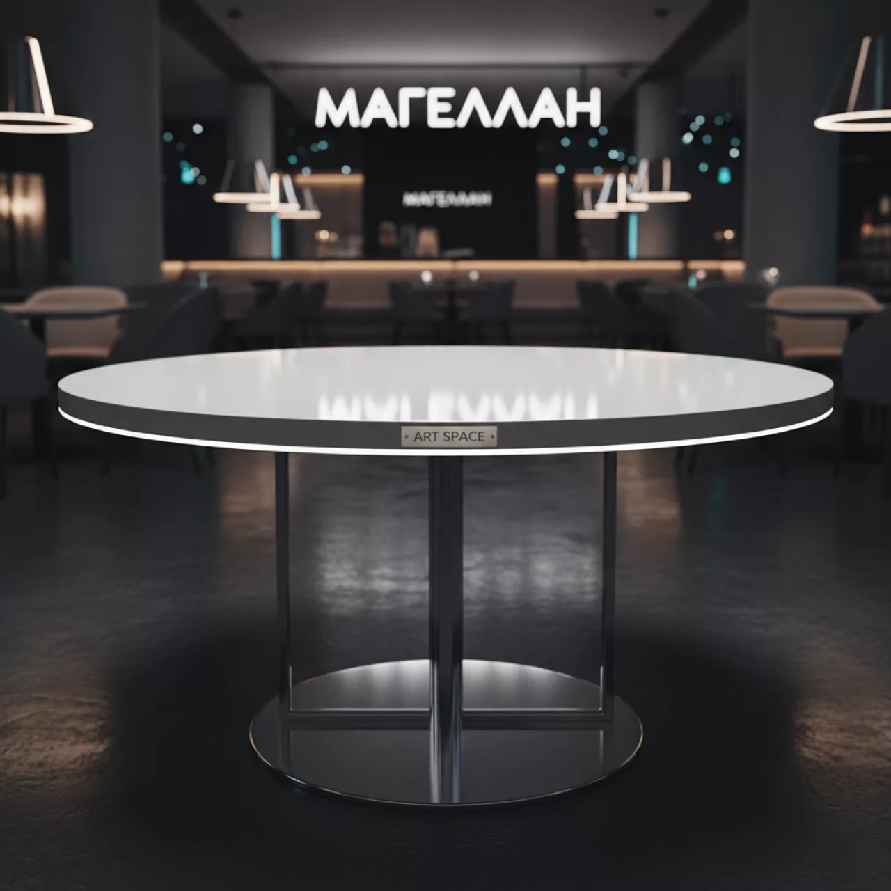 Аренда Стол Стэлс 800 мм в ресторане «Магеллан» — ART SPACE