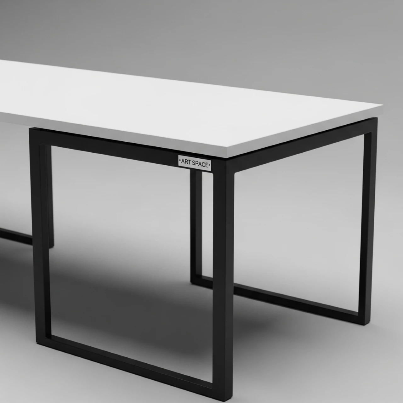 Аренда Стол Стиль белый черный в казино «Сочи» — ART SPACE