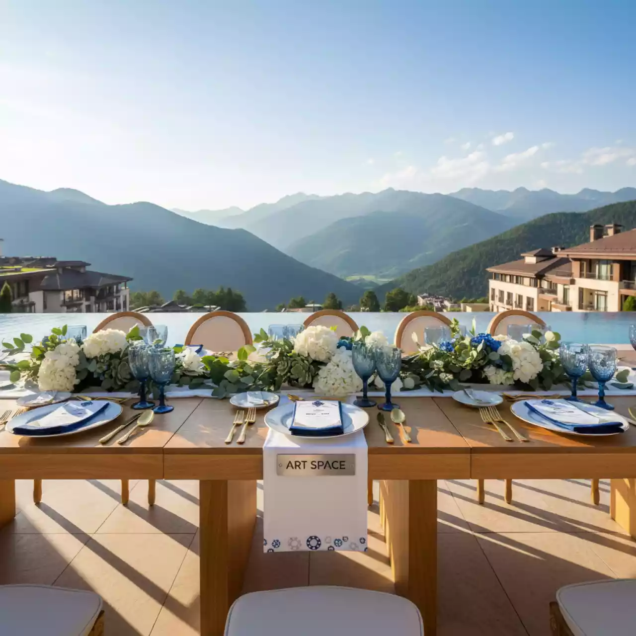 Аренда Стол свадебный Sochi Marriott Krasnaya Polyana — ART SPACE