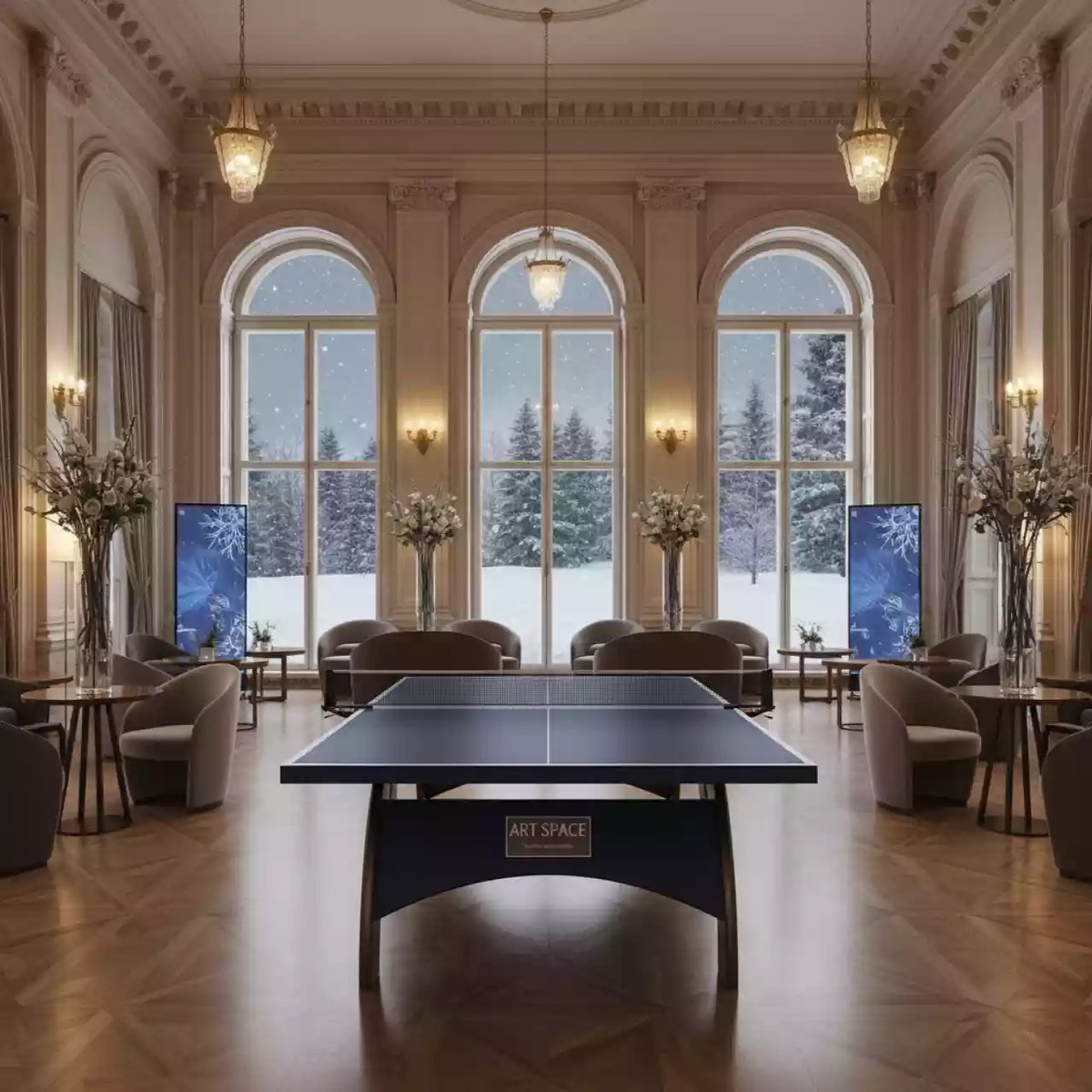 Аренда Стол теннисный Weekend в Sport Inn Hotel & Wellness — ART SPACE