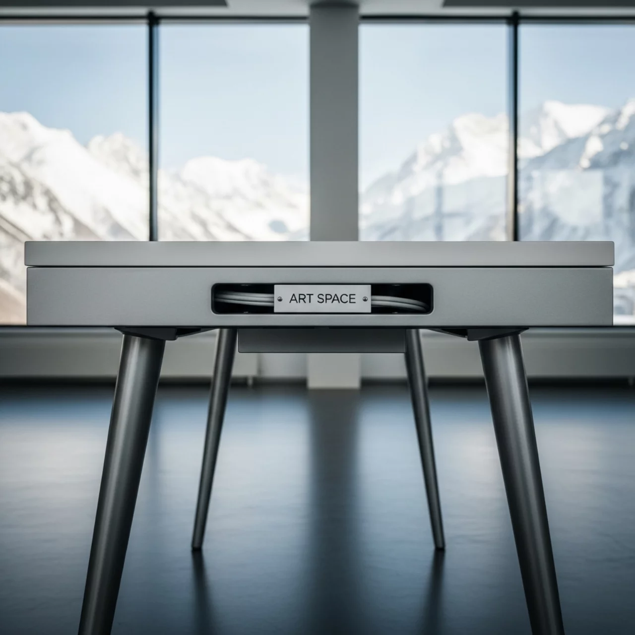 Аренда Стол Toa Workstation с каналом для проводов на курорте «Газпром» (Альпика) — ART SPACE