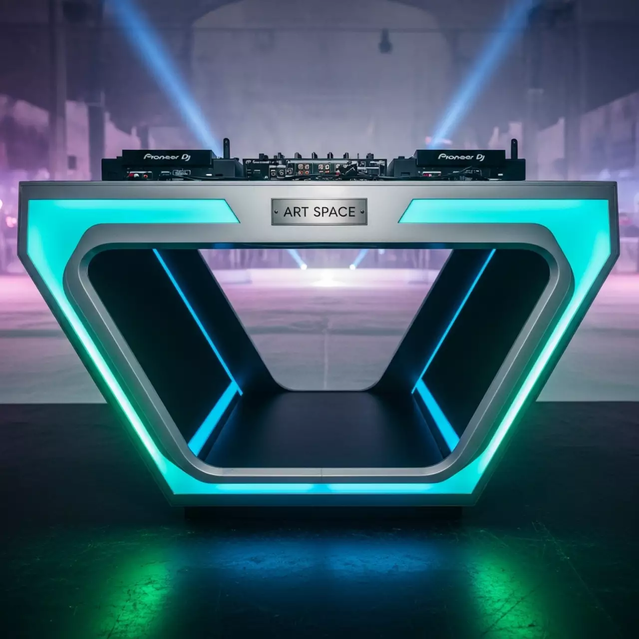 Аренда Стол трансформер Акай 77 для диджея в ледовом дворце «Роза Хутор» — ART SPACE