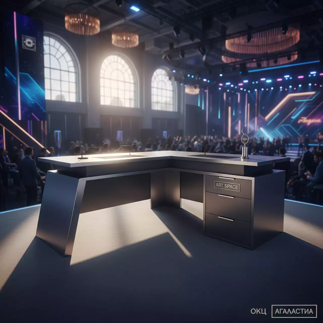 Аренда Стол угловой с ящиками в ОКЦ «Галактика» — ART SPACE