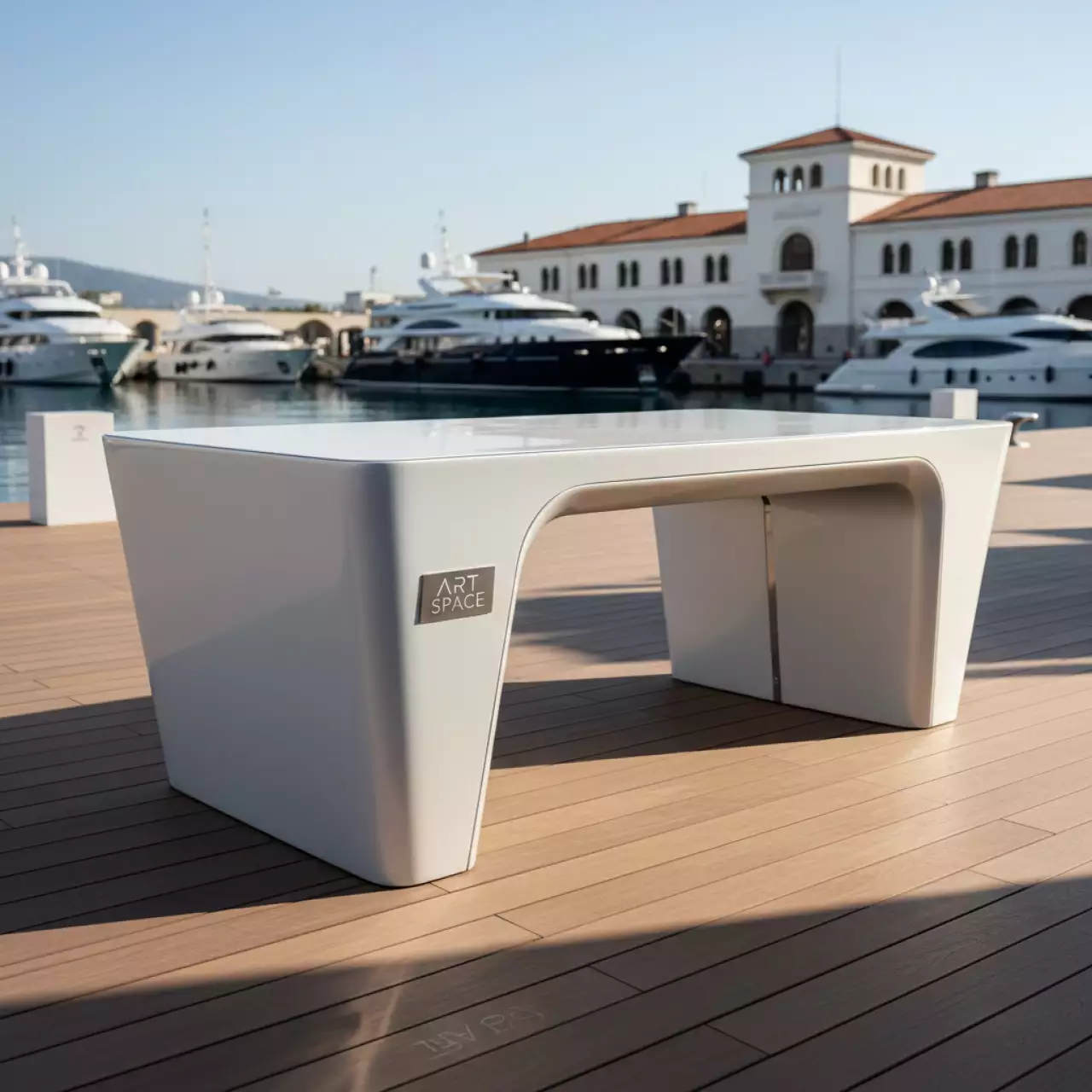 Аренда Стол уличный Порто на территории Морпорта Сочи — ART SPACE