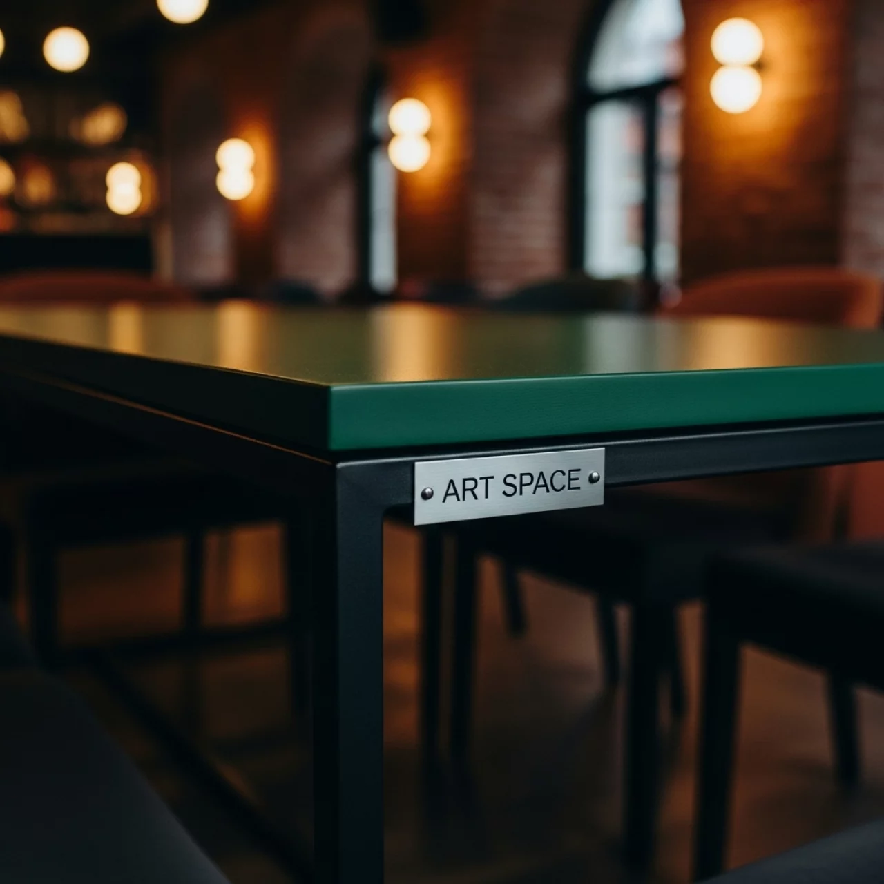 Аренда Стол Uno green & black в ресторане «Brunello» — ART SPACE