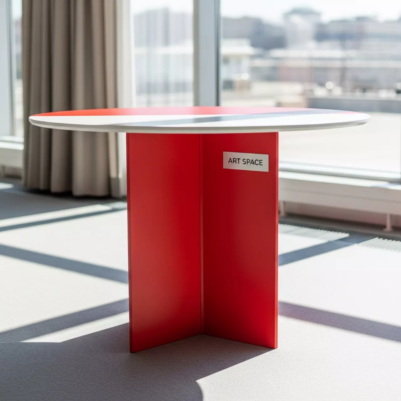 Аренда Стол Uno red & white в гранд-отеле «Жемчужина» — ART SPACE