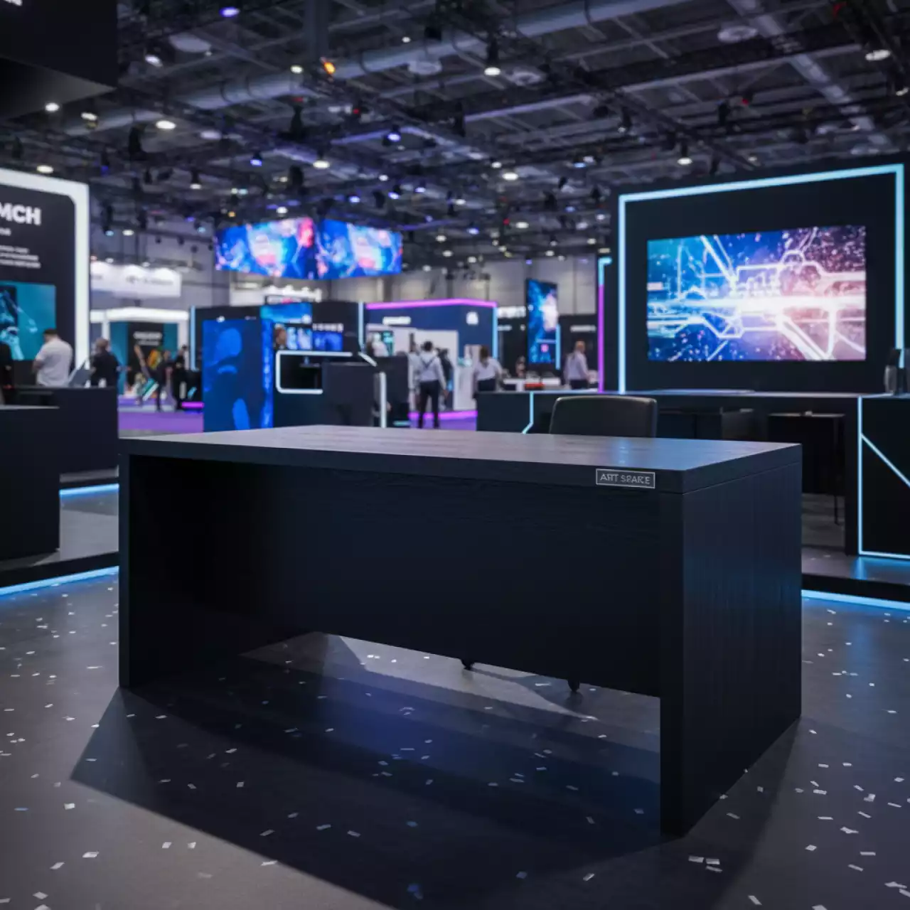 Аренда Стол венге черный Лидер 2 1800х900 на Имеретинской набережной — ART SPACE