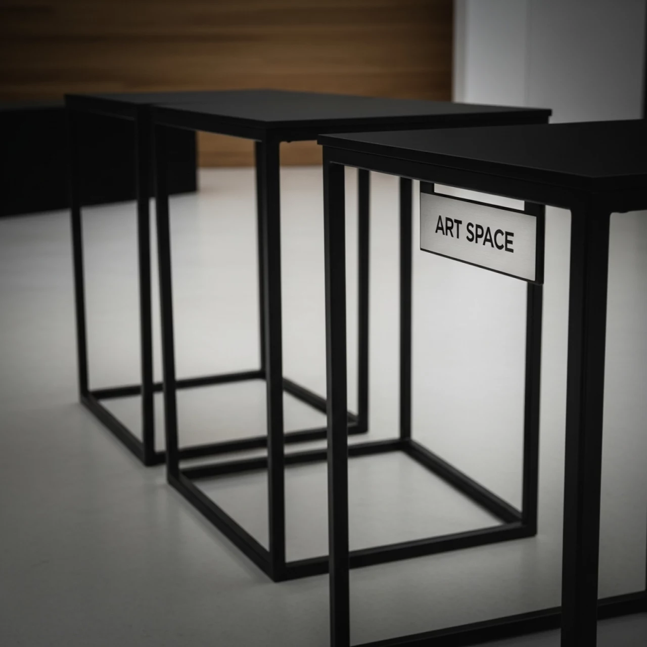 Аренда Стол высокий Cube Loft Black в Radisson Blu Resort & Congress Centre — ART SPACE