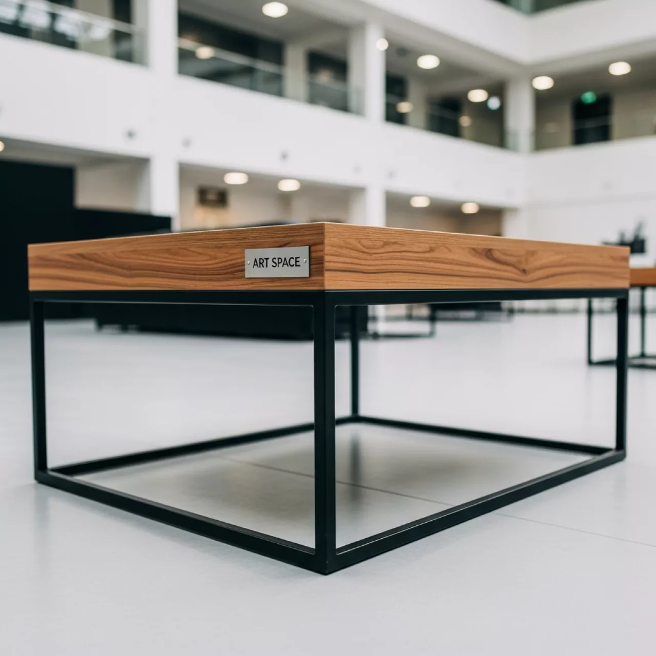 Аренда Стол журнальный black natural в ледовом дворце «Большой» — ART SPACE