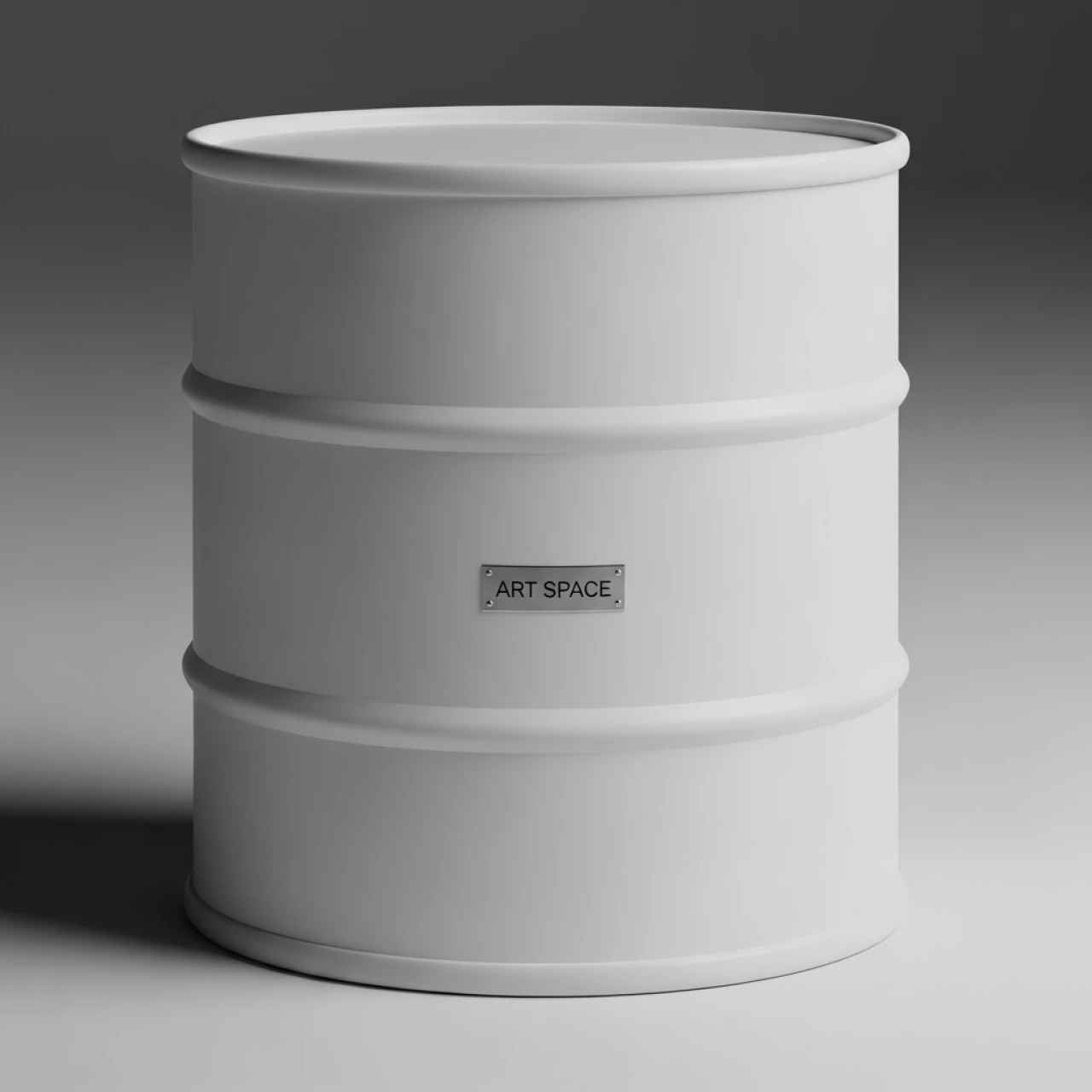 Аренда Стол журнальный Бочка белый в ресторане «Магеллан» — ART SPACE