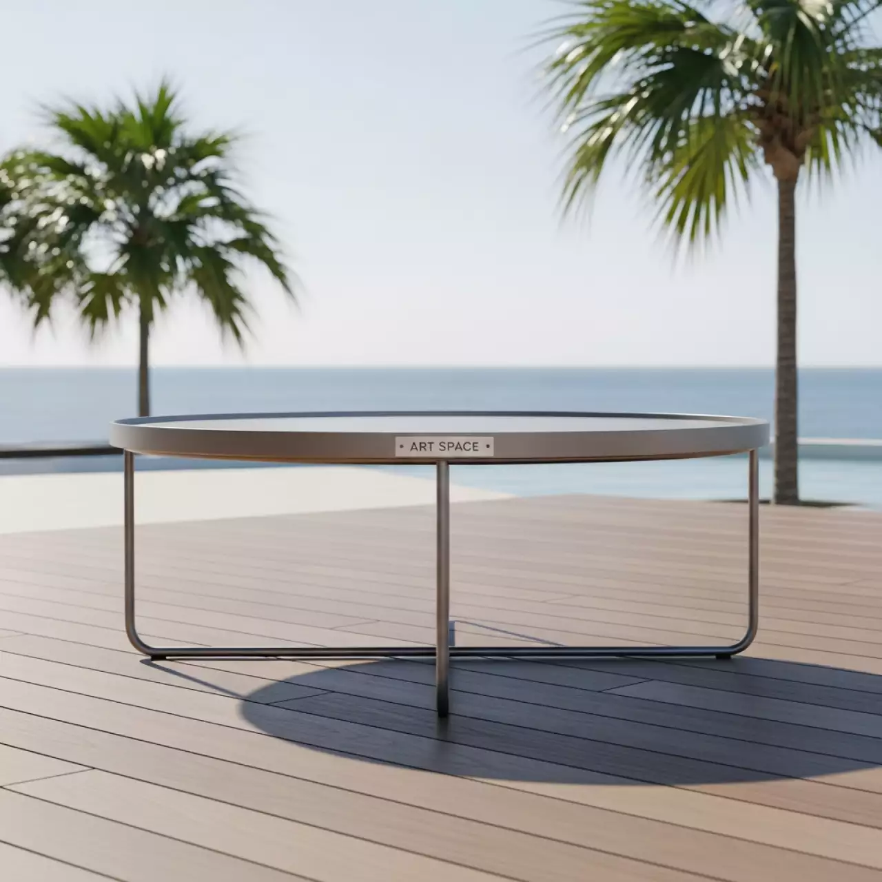 Аренда Стол журнальный Гидра 65 в пляжном комплексе VinoGrad — ART SPACE