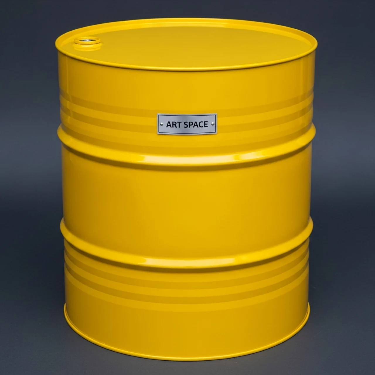 Аренда Стол журнальный из бочки желтый в ресторане «Магеллан» — ART SPACE