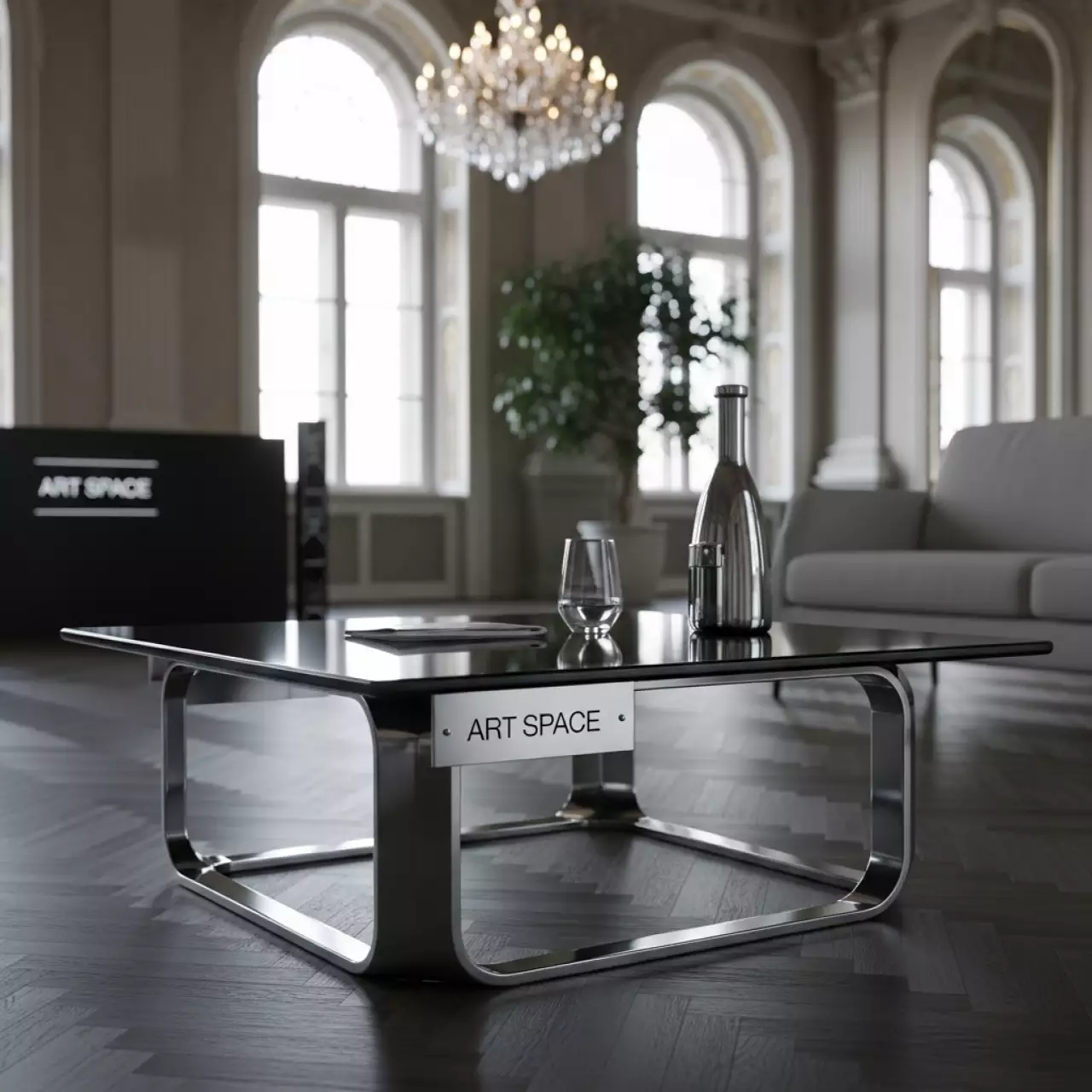 Аренда Стол журнальный Конгресс 120 в усадьбе Голицына — ART SPACE