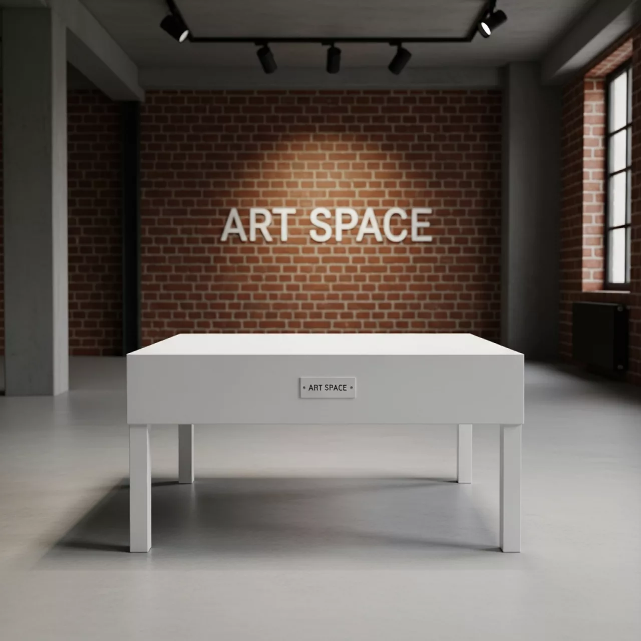 Аренда Стол журнальный Lack 55х90 в лофте «Студия 21» — ART SPACE