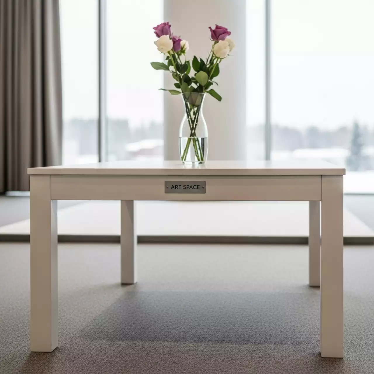 Аренда Стол журнальный Lack White 90х55 в отеле «Звездный» — ART SPACE