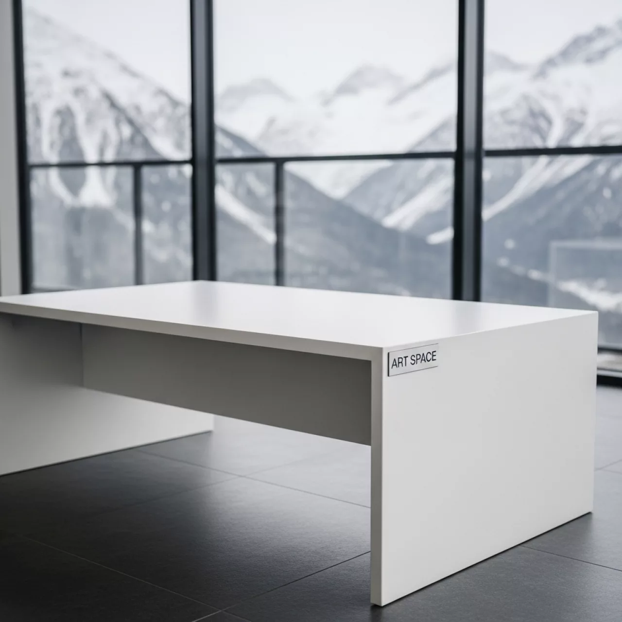 Аренда Стол журнальный Vitshe White 90х43 в Поляна 1389 Отель и Спа — ART SPACE