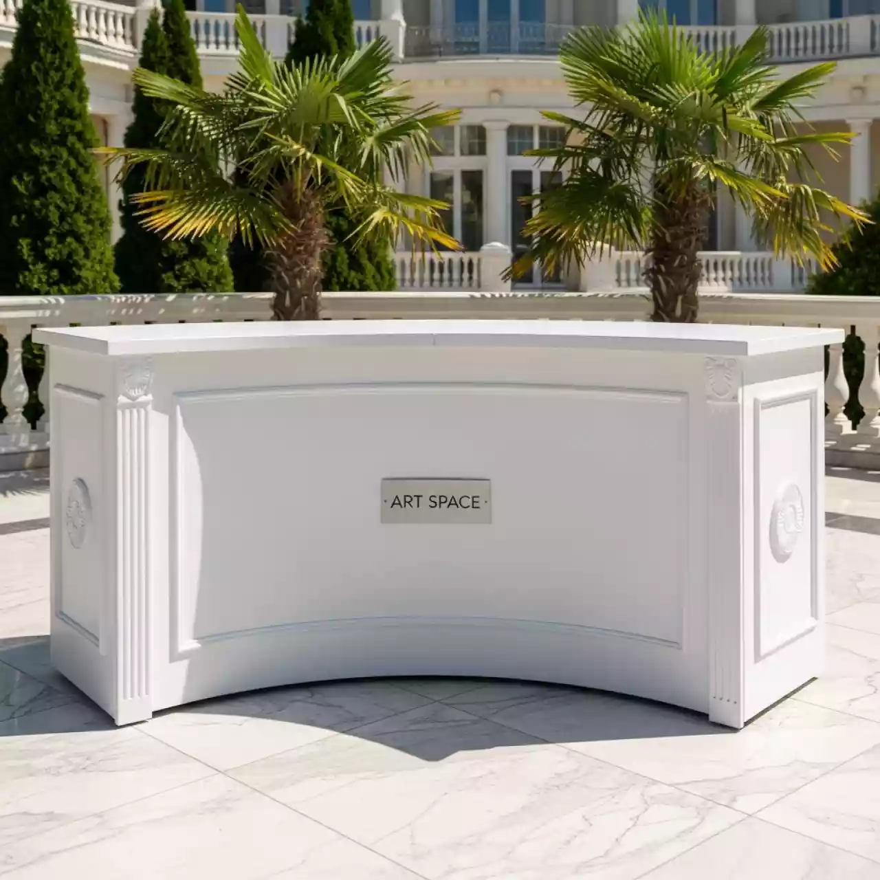 Аренда Стол Змейка широкий 1 часть в санатории «Сочи» — ART SPACE