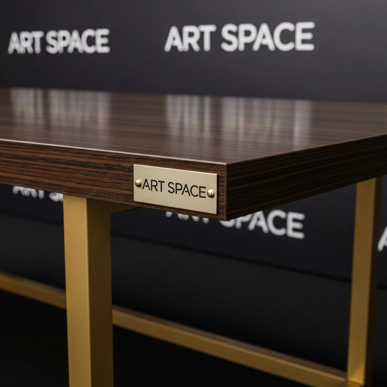 Аренда Стол золотой венге Лидер 2 1800х900 в конгресс-холле отеля Жемчужина — ART SPACE