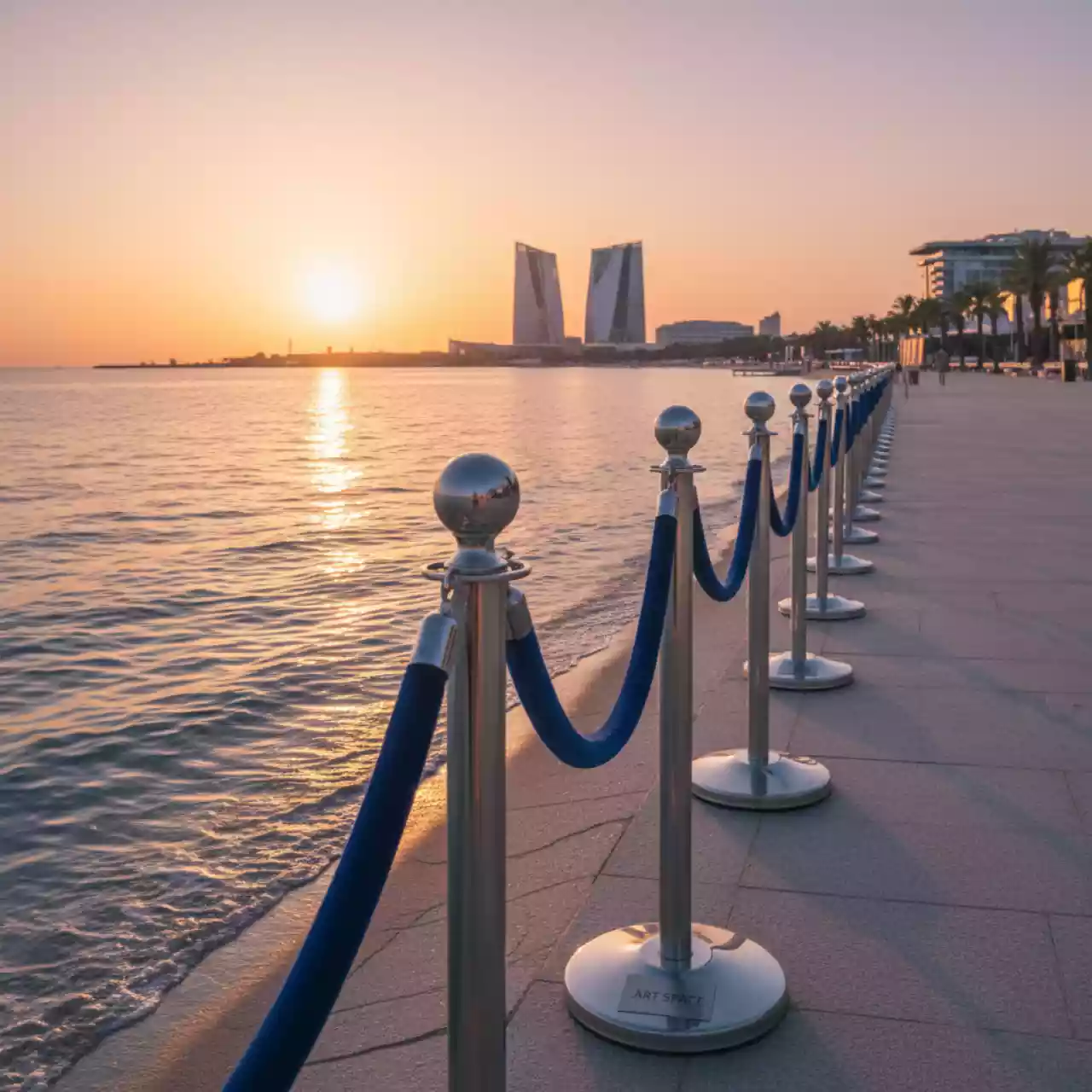 Аренда Столбик оградительный на пляже «Мандарин» — ART SPACE