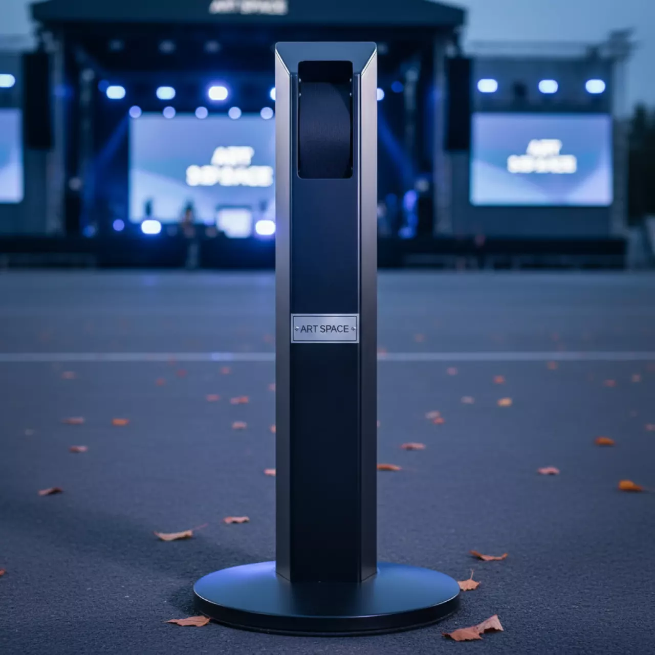 Аренда Столбик с черной лентой в санатории «Заполярье» — ART SPACE