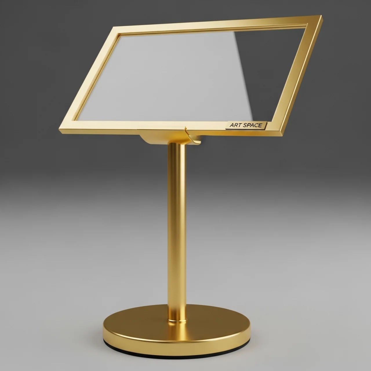 Аренда Столбик с табличкой А3 золотой в Гранд Отель Поляна — ART SPACE