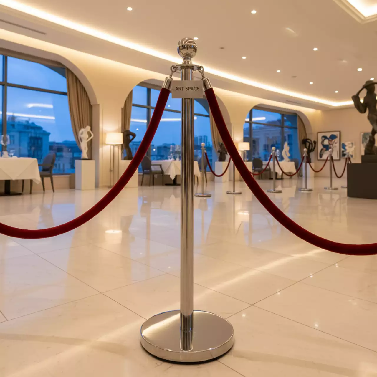 Аренда Столбики для церемоний в ресторане «La Terrazza» — ART SPACE