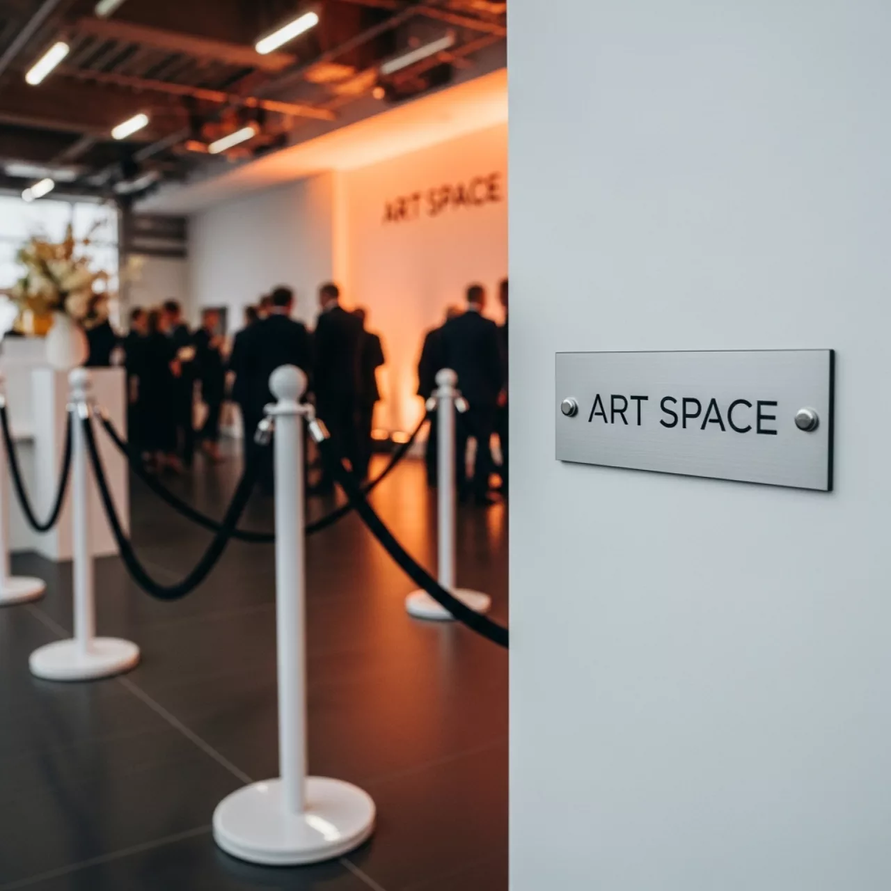 Аренда Столбики ограждения белые в VK Stadium Sirius — ART SPACE