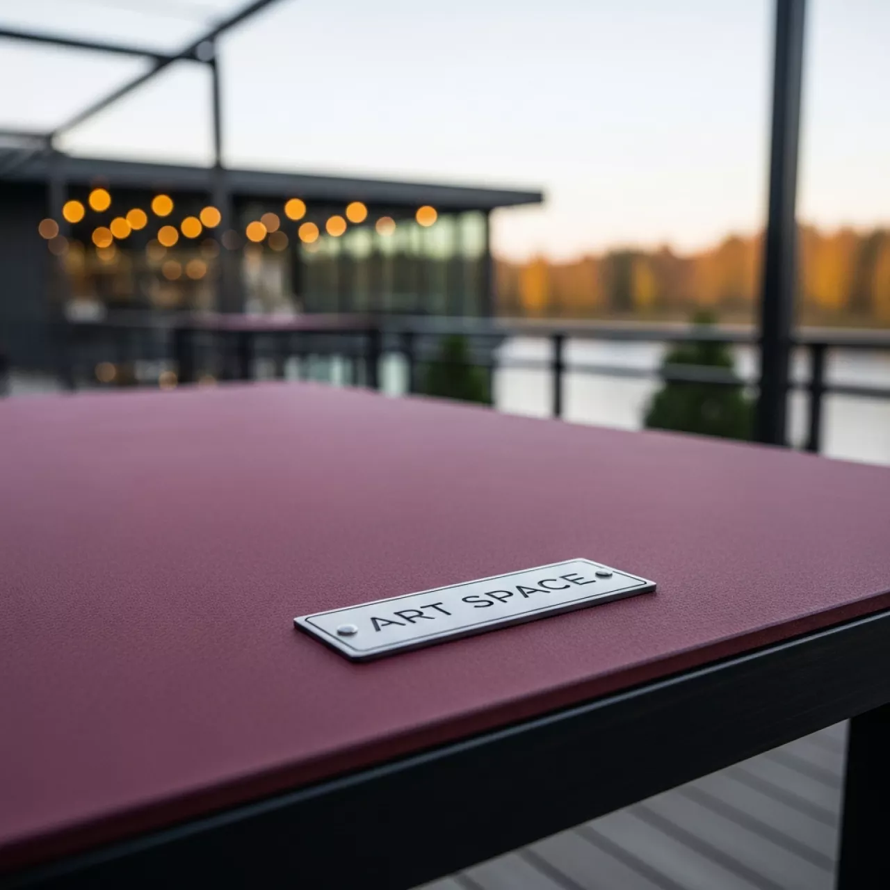 Аренда Столешница бордовая в санатории «Русь» — ART SPACE