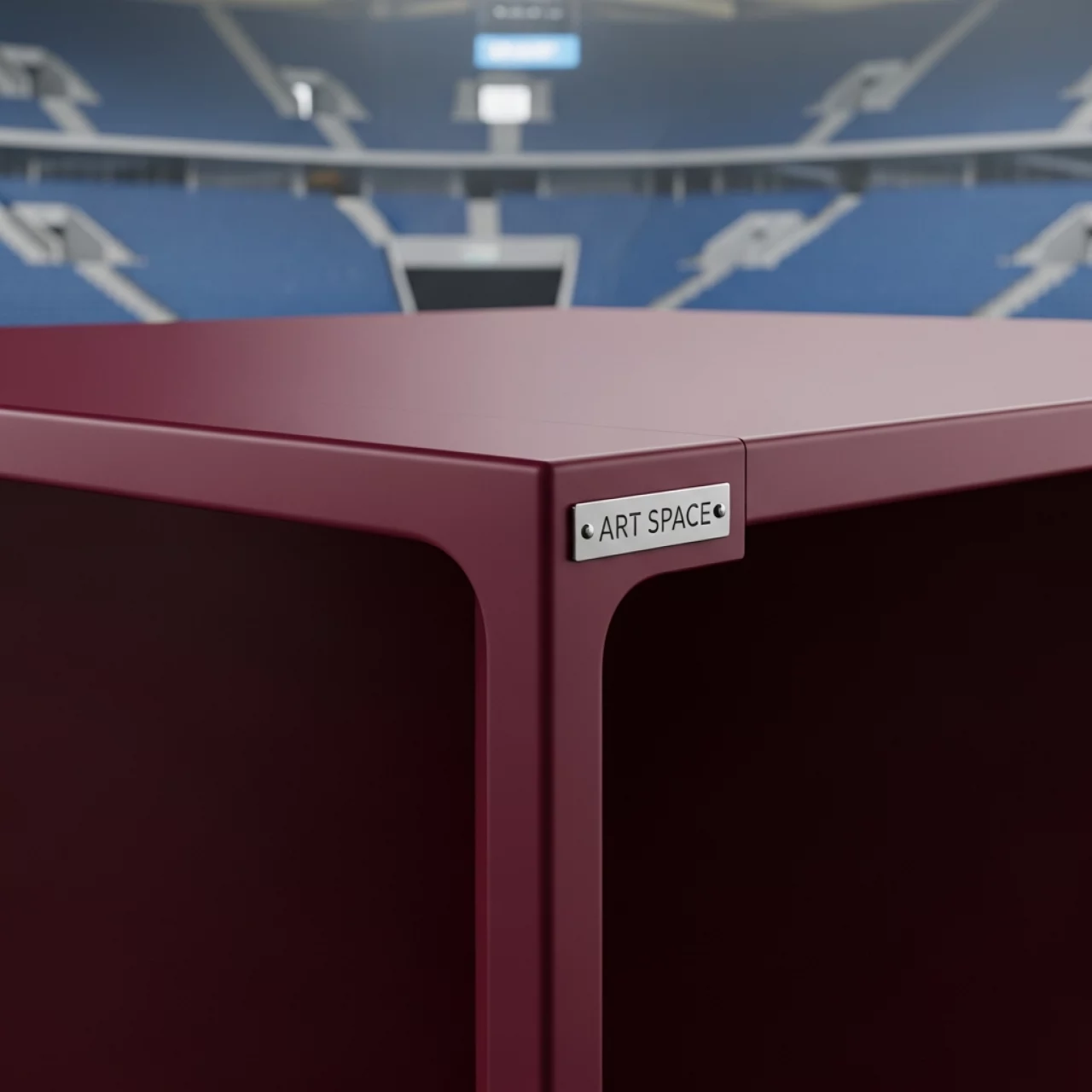 Аренда Столешница бордового цвета в VK Stadium Sirius — ART SPACE