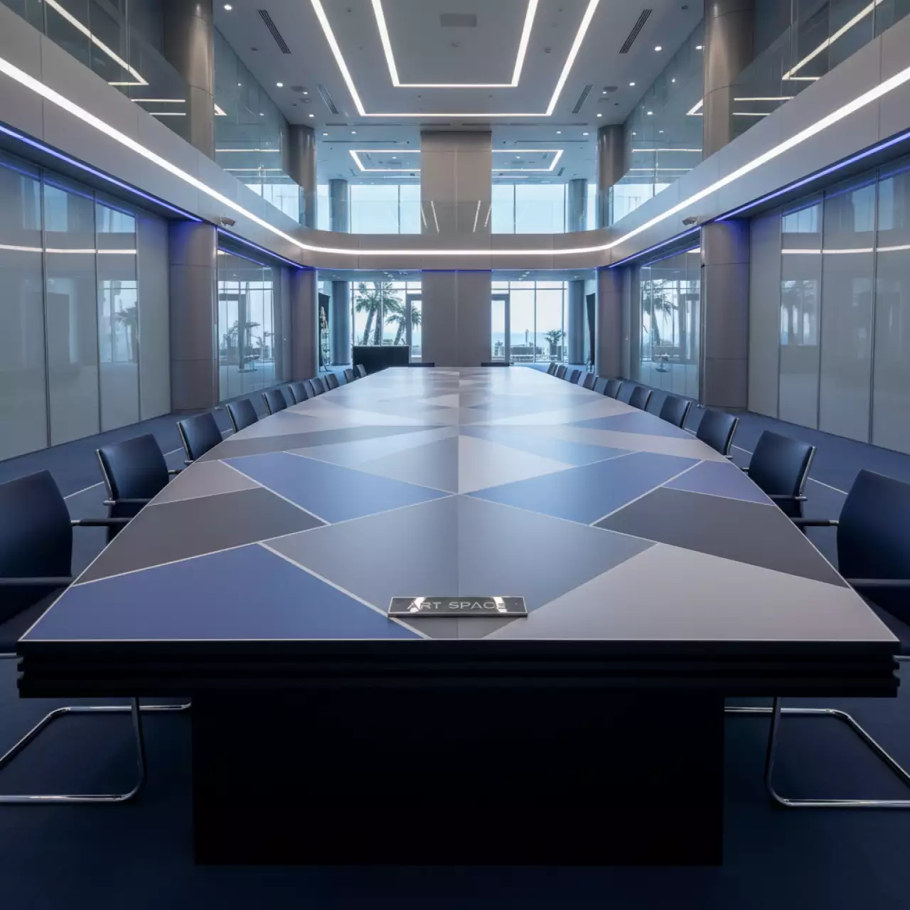 Аренда Столешница HPL прямоугольная с кромкой ПВХ 25 мм в отеле Radisson Lazurnaya — ART SPACE