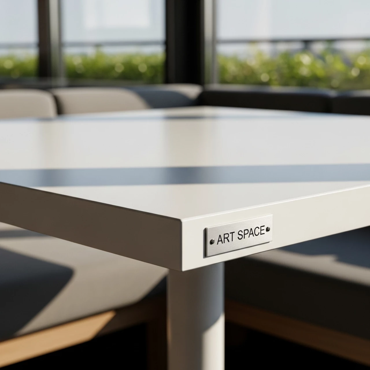 Аренда Столешница HPL с кромкой ПВХ 37 мм 900х900 в ресторане «La Terrazza» — ART SPACE