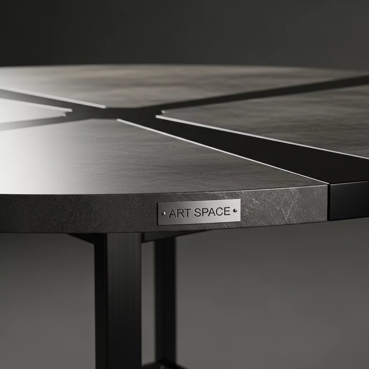 Аренда Столешница круглая Piano Laminato 80 в усадьбе Голицына — ART SPACE