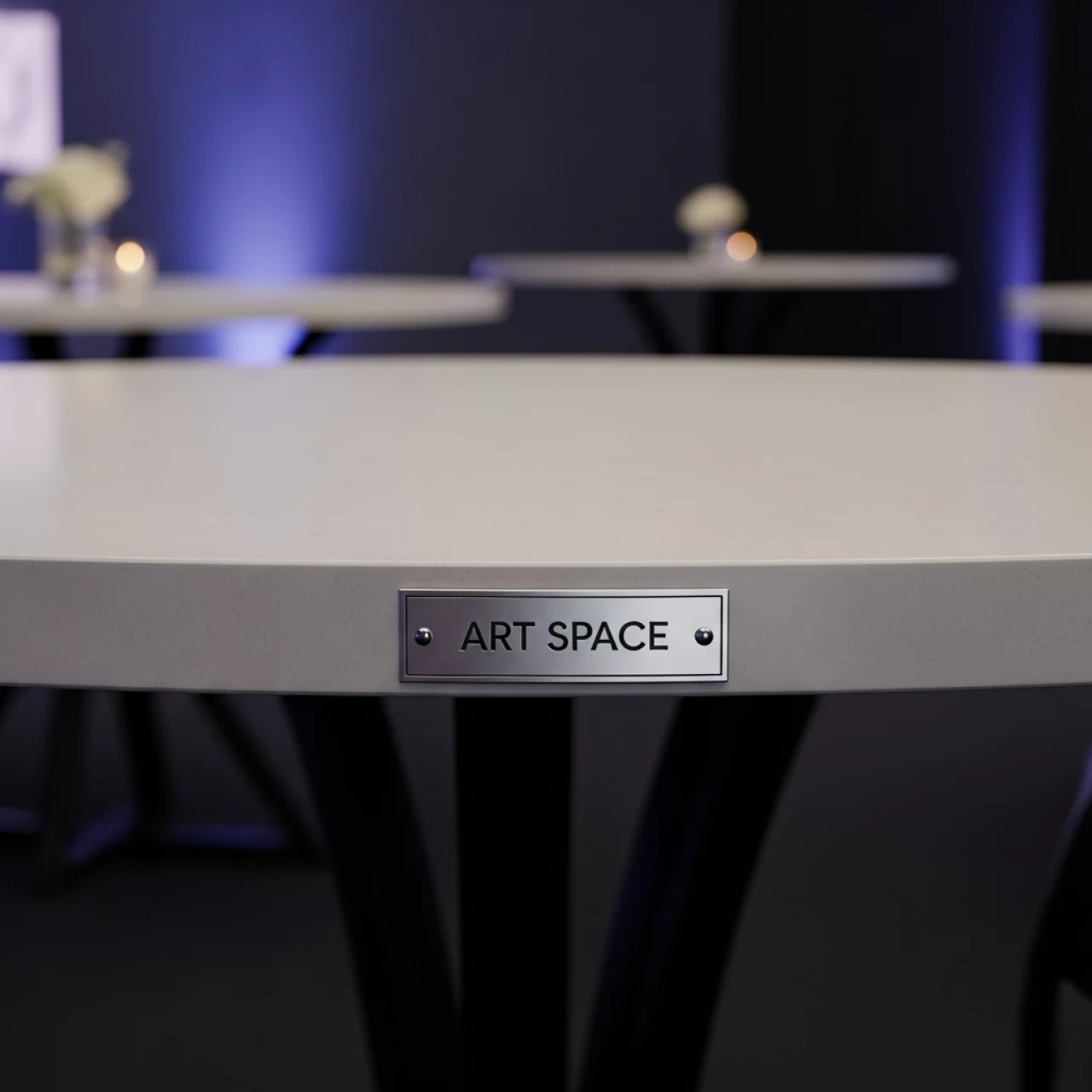 Аренда Столешница круглая Solid Compact 1190 на Сочи Автодроме — ART SPACE