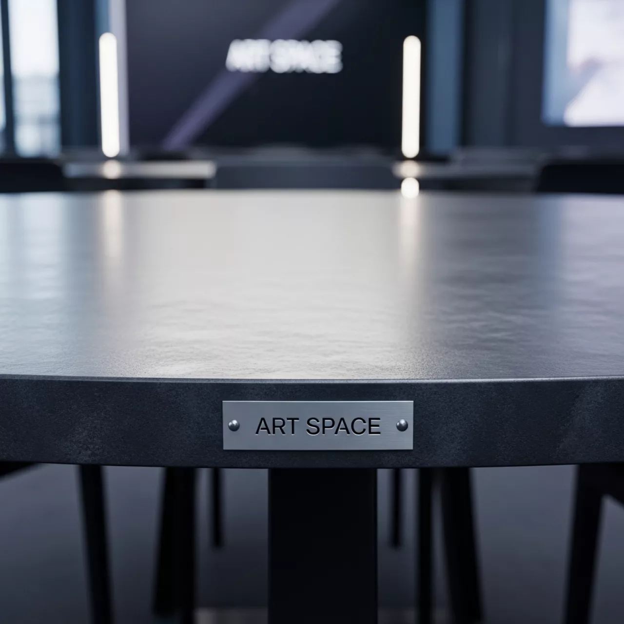 Аренда Столешница круглая Solid Compact диаметр 1190 мм в комплексе Sea Galaxy — ART SPACE