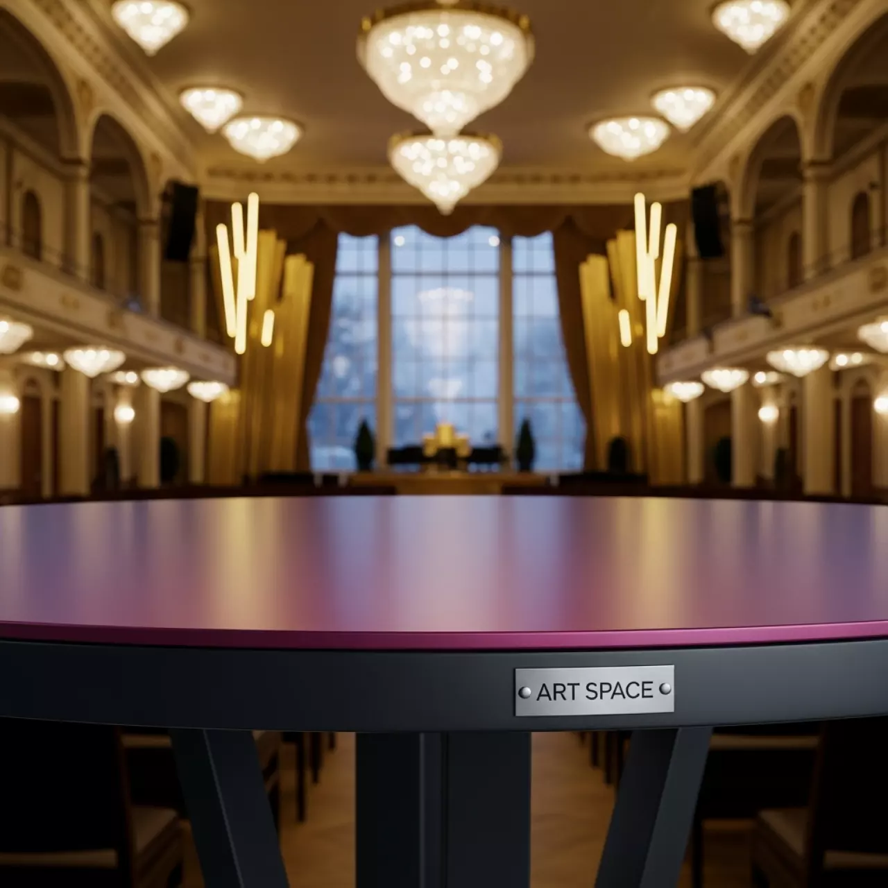 Аренда Столешница круглая Solid Compact диаметр 690 мм в отеле «Звездный» — ART SPACE