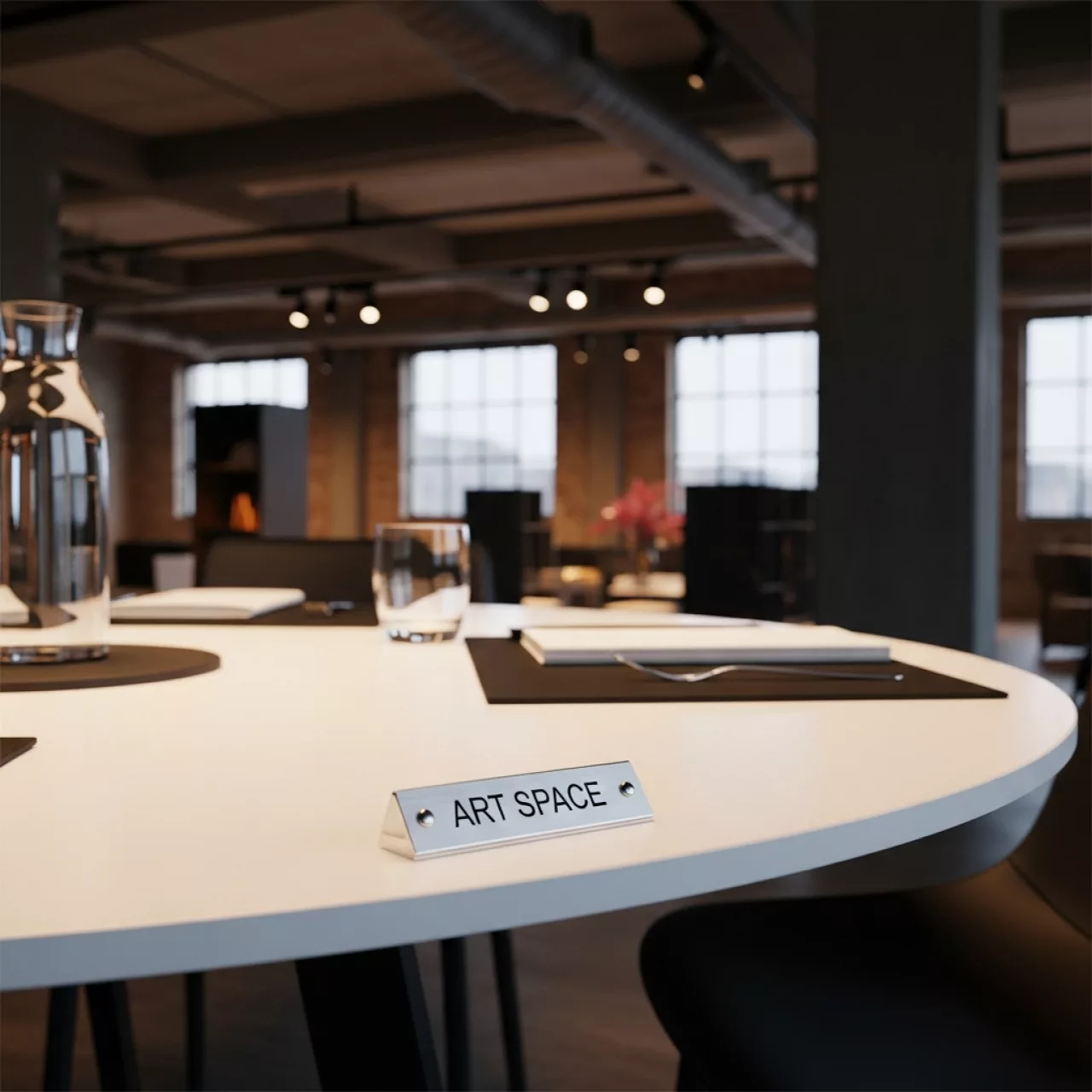 Аренда Столешница круглая Werzalit D 800 белая в лофте «Студия 21» — ART SPACE