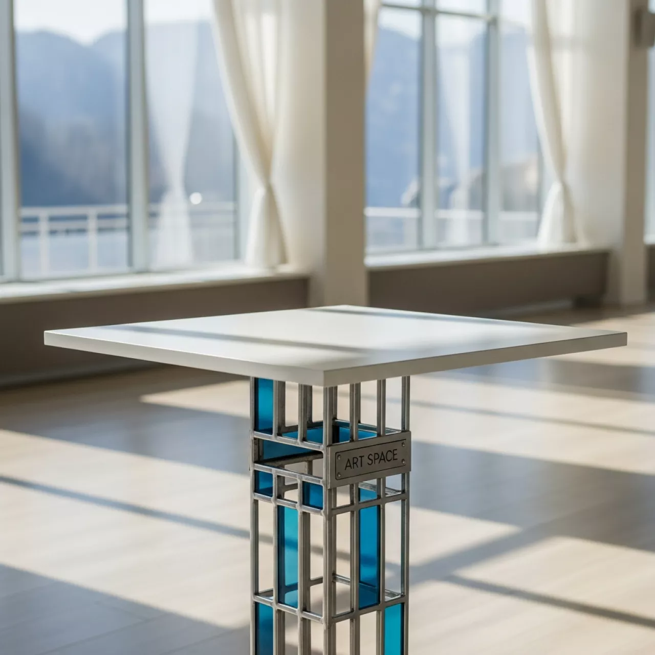 Аренда Столешница квадратная Laminate для подстолья Tiffany в Sochi Marriott Krasnaya Polyana — ART SPACE