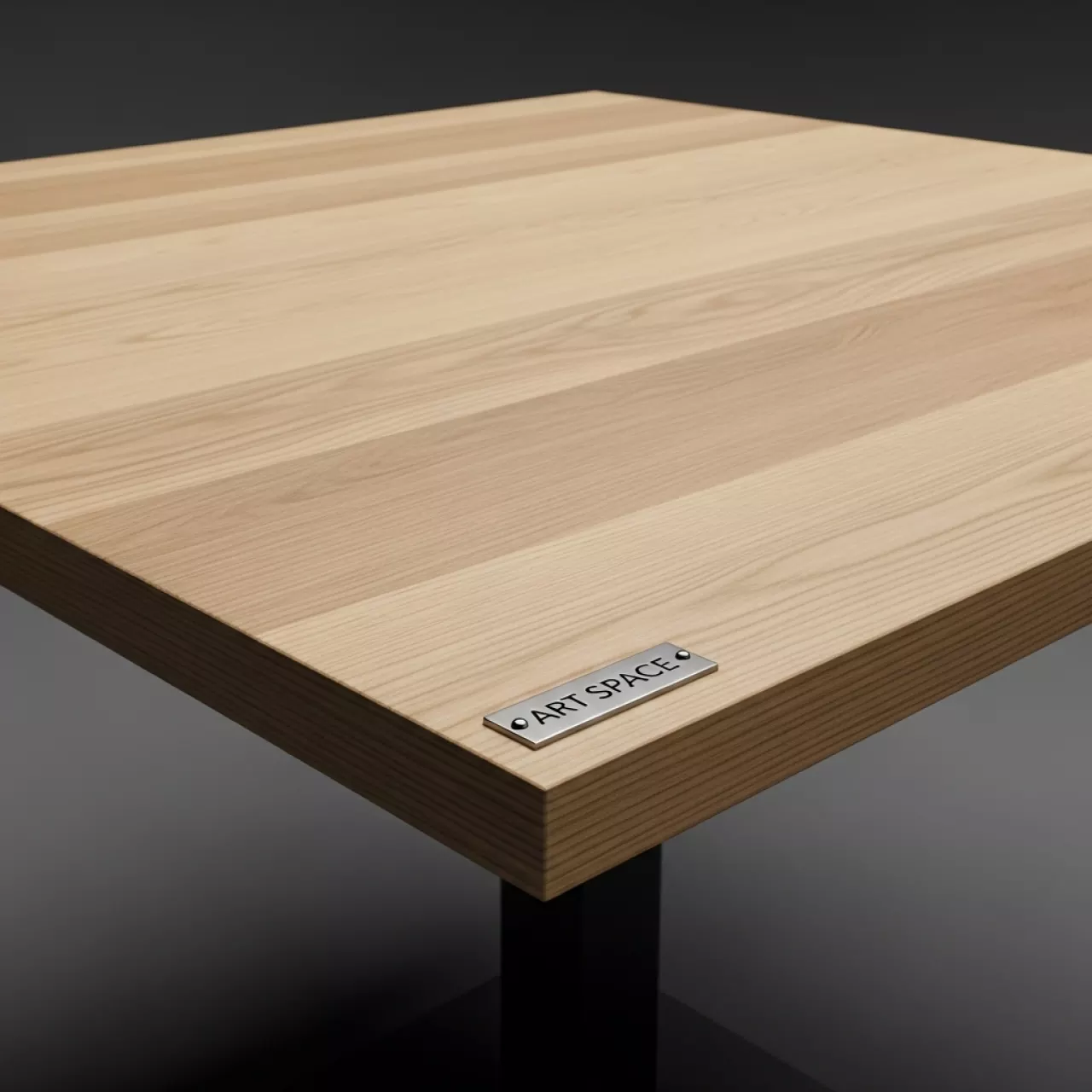 Аренда Столешница квадратная Окала 60 дуб керамика в Bridge Resort — ART SPACE