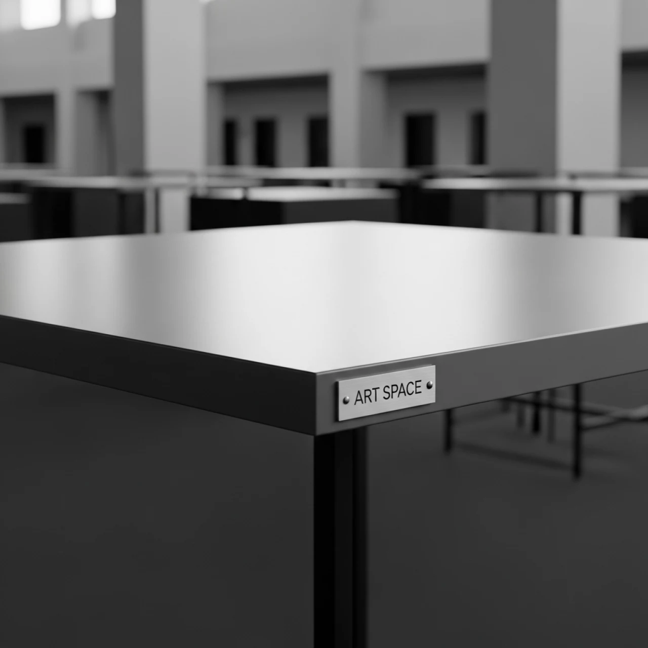 Аренда Столешница квадратная Piano Laminato 60х60 на Сочи Автодроме — ART SPACE