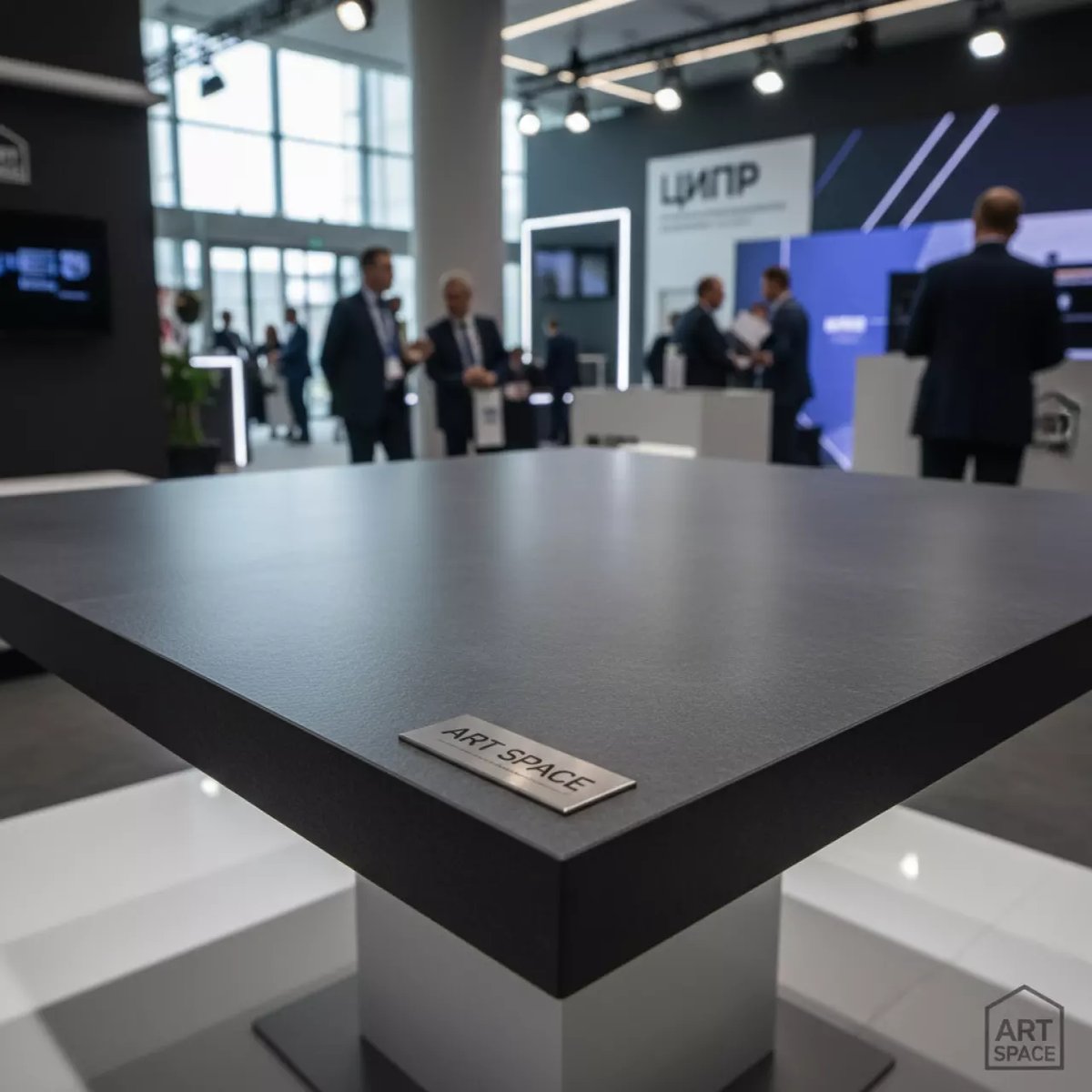 Аренда Столешница квадратная Solid Compact 890х890 в Маринс Парк Отеле — ART SPACE