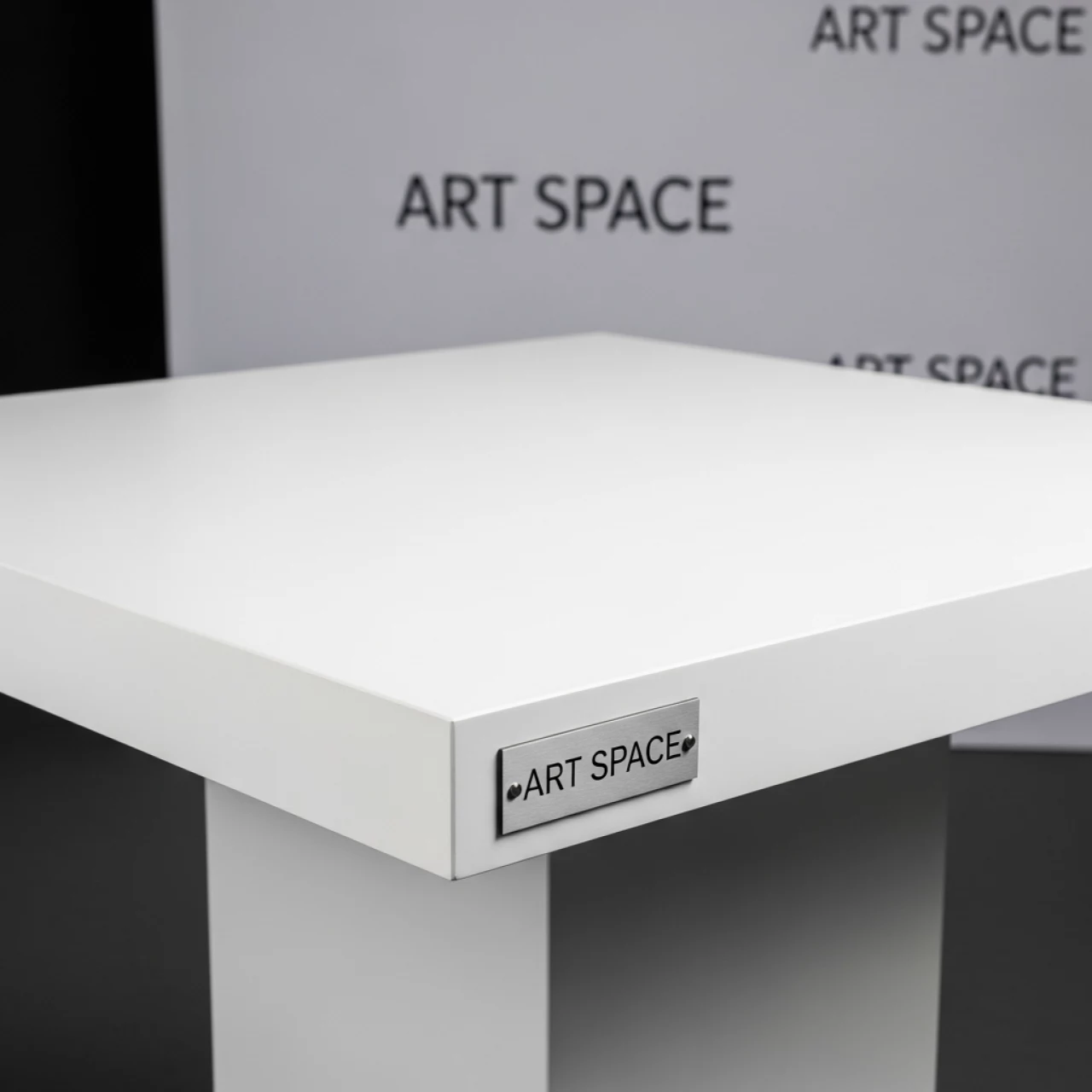 Аренда Столешница квадратная Werzalit 800х800 белый в Bridge Resort — ART SPACE