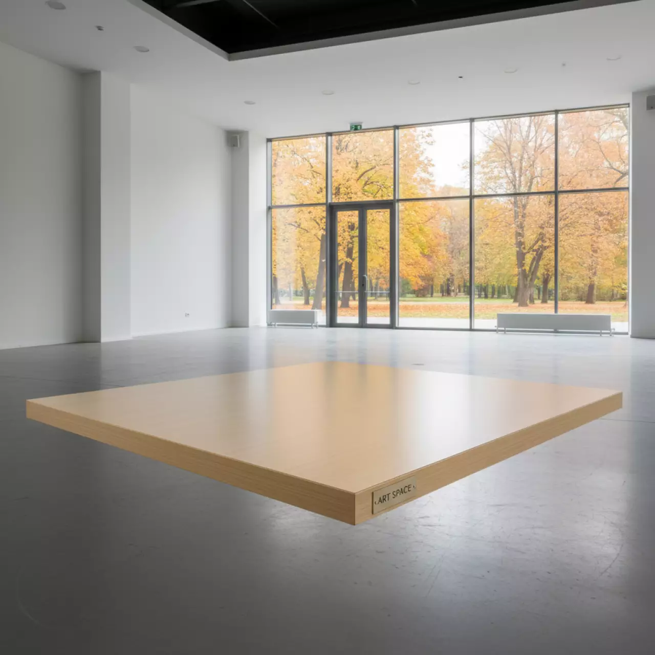 Аренда Столешница квадратная Werzalit 800х800 бук в ресторане «Паруса» — ART SPACE