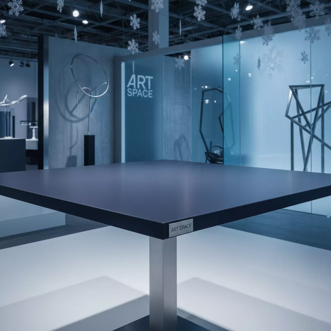 Аренда Столешница квадратная Werzalit Uniart в Novotel Resort — ART SPACE